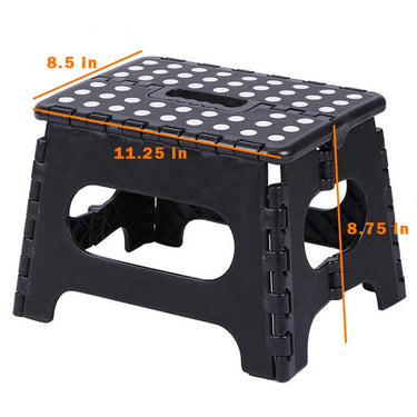 Feeder stand showing the measurements
